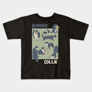 Border Collie Kids T-Shirt